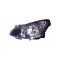 Far Opel Corsa D 07.2006-01.2011 TYC fata stanga, tip bec H1+H7, reglare electrica, fara motoras