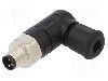 Conector M8, 3 pini, clasa etanseitate IP67, CONEC - SAL-8-RSWC3-S5,5 foto