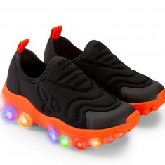 Pantofi Sport LED Bibi Roller Celebration 2.0 Black/Orange 29 EU