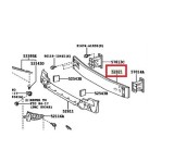 Intaritura a barei de protectie Toyota Prius (Xw30), 2012-01.2016; Prius+ (Xw30), 01.2012-, Version USA, Fata, Aftermarket