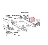 Intaritura a barei de protectie Toyota Prius (Xw30), 2012-01.2016; Prius+ (Xw30), 01.2012-, Version USA, Fata, Aftermarket, Rapid