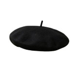 Basca dama din fetru neagra