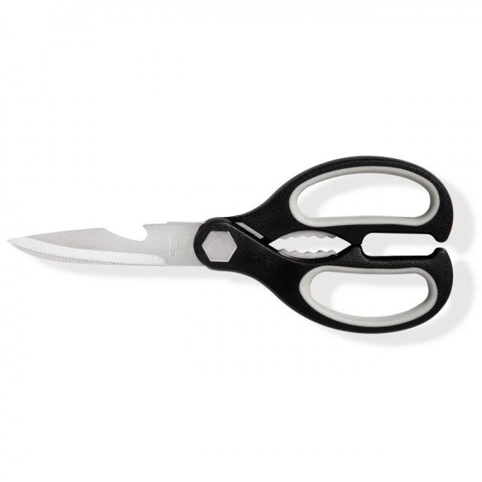 Foarfecă Bucătărie, 22cm, Otel Inoxidabil, Negru
