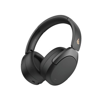 CASTI Edifier, wireless, cu fir, standard, utilizare multimedia, smartphone, microfon pe casca, conectare prin Bluetooth 5.4, USB-C, ANC, black, &amp;quot;W830 foto