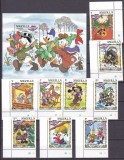 Anguilla 1983 Disney Craciun MI 557-565 + bl. 52 MNH
