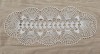 CENTRU DE MASA VINTAGE LUCRAT MANUAL CU FIR DE BUMBAC