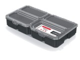 Container colectiv negru cu capac transparent KISTENBERG MSX BOX 285x158x57mm IP55