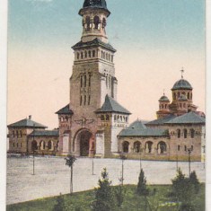 bnk cp Alba Iulia - Biserica de incoronare - necirculata 1925