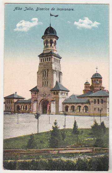 bnk cp Alba Iulia - Biserica de incoronare - necirculata 1925