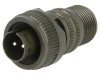 Conector Circular Amphenol 10SL MS/DS, 13A, 500V AC, MIL-C-5015, Aluminiu, Argintat, Tata