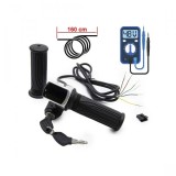 Mansoane Universale Bicicleta/Trotineta Electrica 36V cu Acceleratie si Cheie Contact - Btwin/Fivestars