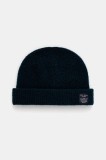 Pepe Jeans căciulă din amestec de l&acirc;nă culoarea bleumarin, PM0400012