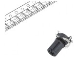 Conector M12 soclu PIN 4 mamă D-Ethernet pentru PCB SMT