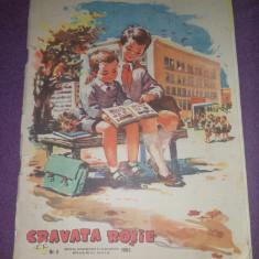 revista CRAVATA ROSIE 1963,revista veche pionieri,revista pt.colectionari/epoca