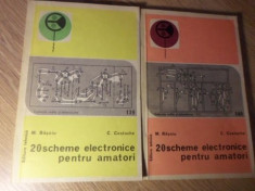 20 SCHEME ELECTRONICE PENTRU AMATORI VOL.1-2 - C. COSTACHE foto