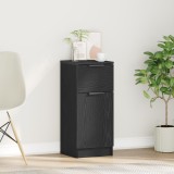 VidaXL Dulap, stejar negru, 30x30x70 cm, lemn prelucrat