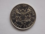 50 CENTS 1978 KENYA, Africa