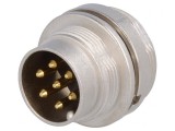 Conector M16 Soclu Tată 7 PIN 5A 250V IP40 0,75mm2, Lumberg