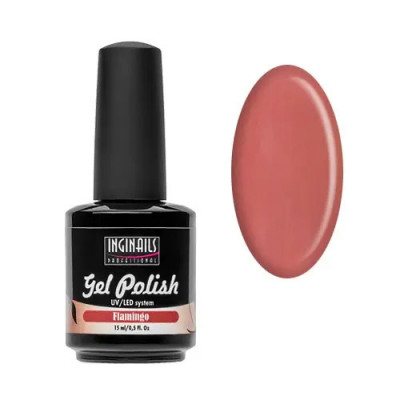 Ojă permanentă Inginails Professional - Flamingo 15 ml foto