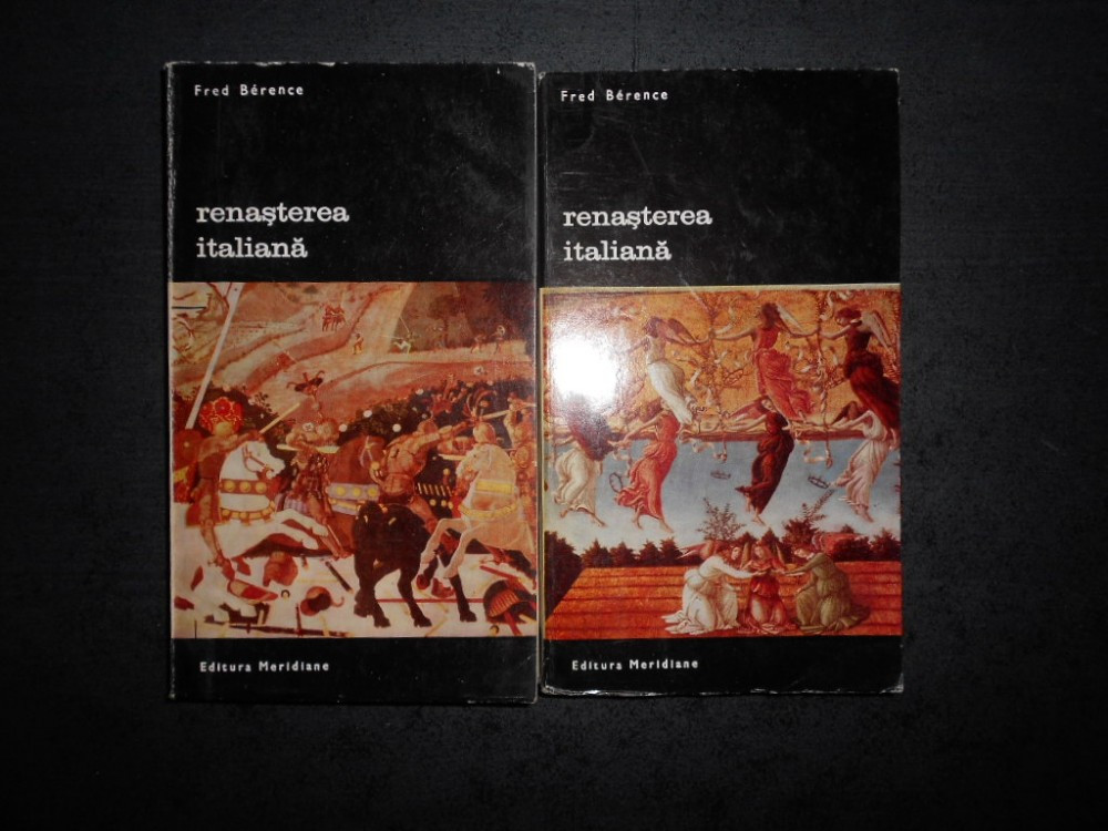 FRED BERENCE - RENASTEREA ITALIANA 2 volume | arhiva Okazii.ro