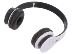 Căști Wireless cu Microfon Albe USB Micro 10m 32&Omega;