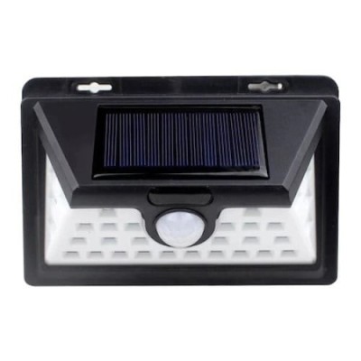 Lampa Solara FOXMAG24, Senzor de miscare, Waterproof, Acumulator 1200 mAh, Temperatura culoare 5500 k, Unghi iluminare 120&amp;deg;, Panou solar 0,55 W/5,5 V, foto