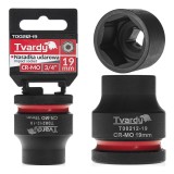 Cheie tubulara de impact in 6 puncte, 3 / 4&quot;, 19 mm, Tvardy T00212-19