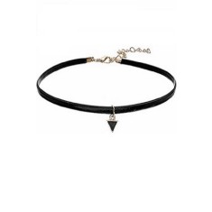 Choker Mystyle Fashion Black Delux - Colier elegant pentru gat