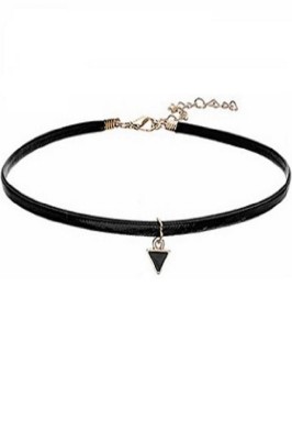 Choker Mystyle Fashion Black Delux - Colier elegant pentru gat foto
