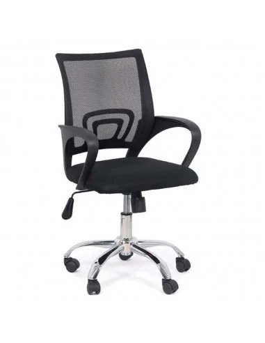 Scaun birou copii ergonomic OFF 619, mesh, baza cromata, inaltime reglabila, 80 kg