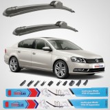 Ștergătoare Volkswagen Passat B7 (2010&ndash;2014) TeamCar&reg; &ndash; Set față