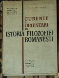 Nicolae Gogoneata - Curente si orientari in istoria filozofiei romanesti