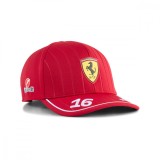 Ferrari șapcă de baseball pentru copii Leclerc official Teamline Replica F1 Team 2025 - uniw