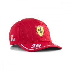 Ferrari șapcă de baseball pentru copii Leclerc official Teamline Replica F1 Team 2025 - uniw