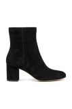 Geox cizme din piele &icirc;ntoarsă D VIRNILISA 65 culoarea negru, cu toc drept, D56YYE 000ZT C9999