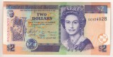 SV * Belize TWO DOLLARS / 2 DOLARI 2005 * Regina Elisabeth II * UNC