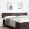 vidaXL Tăblie cap Altele cu headboard Maro &icirc;nchis 200 cm țesătură 42007037