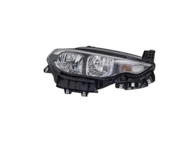 Far FIAT TIPO, 04.2016-, partea dreapta, AYFAR, cu daytime running light; H15+H7; electrical; silver rim; cu motor; halogen, foto