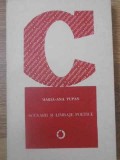 Scenarii si Limbaje Poetice - Maria-Ana Tupan, Minerva 1989, Limba Romana, Beletristica, Biografii, Memorii