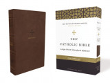Nrsv, Catholic Bible, Standard Large Print, Leathersoft, Brown, Comfort Print: Holy Bible