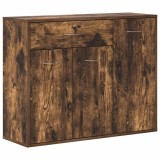 Cumpara ieftin Servanta, stejar fumuriu, 88x30x70 cm, lemn prelucrat