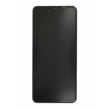 Ecran compatibil cu samsung galaxy a12, cu touchscreen si rama, black