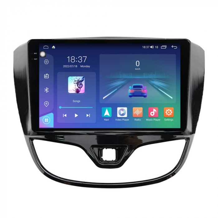 Navigatie dedicata cu Android Opel Karl 2015 - 2019, 8GB RAM, Radio GPS Dual