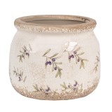 Ghiveci flori ceramica Masline 12x10 cm