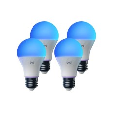 Bec smart Yeelight Smart LED Bulb W4 Lite (Multicolor), E27, Luminozitate 806lm - 4 pack