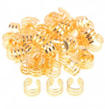 Cumpara ieftin Set de 20 de Acceosrii pentru Codite Afro - Box Braids, Gold, Birdye Bride