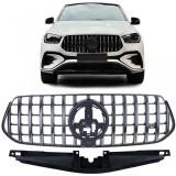 Grila sport crom negru, potrivita pentru Mercedes GLE V167 Coupe C167 din 2023 cu design A Performance AutoTuning
