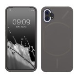 Husa Kwmobile pentru Nothing Phone (1), Gri, Silicon, KWM000017IK028C, Carcasa