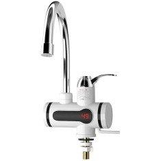 Robinet electric pentru incalzirea apei, Afisaj LCD al Temperaturii, putere de 3000W, ofera apa calda instant intre 30&deg;C si 60&deg;C