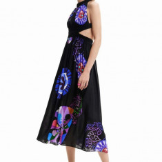 Desigual rochie midi, evazati